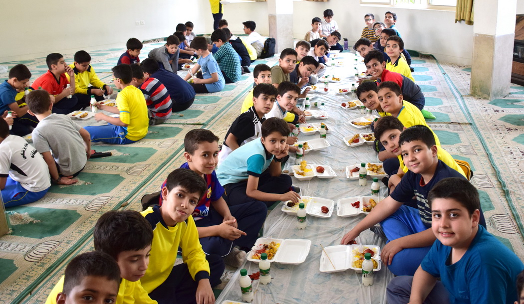  اردوي آغازين پايه پنجم به مركز فرهنگي ورزشي شيخ بهائي