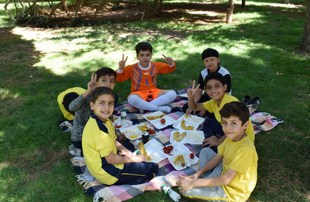 اردوي آغازين پايه چهارم به مركز فرهنگي ورزشي شيخ بهائي