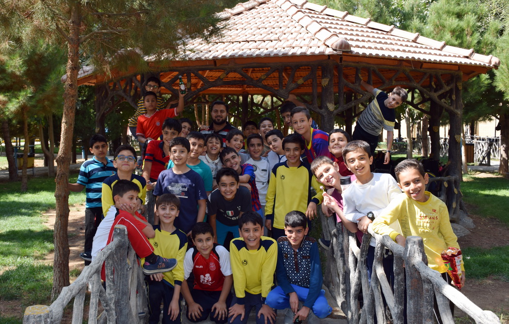  اردوي آغازين پايه پنجم به مركز فرهنگي ورزشي شيخ بهائي
