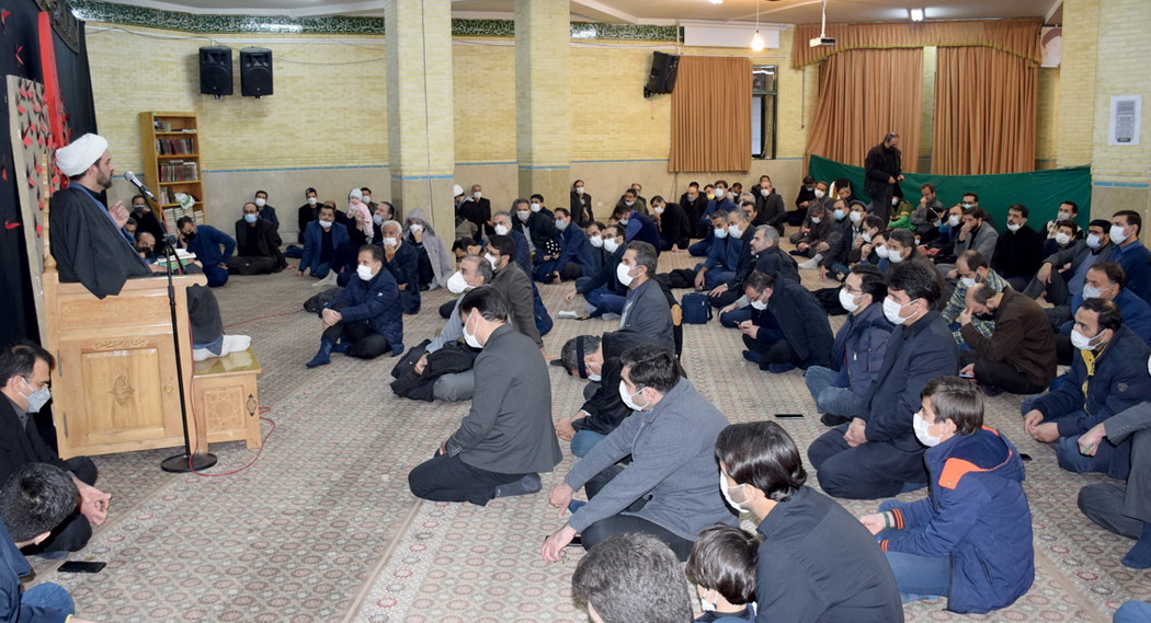 مراسم عزاداری اولیای دانش آموزان به مناسبت شهادت حضرت زهرا سلام الله علیها