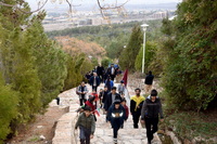 کوه گشت پدر وپسری دانش آموزان دوره اول(7)