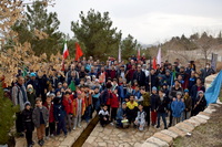 کوه گشت پدر وپسری دانش آموزان دوره اول(9)