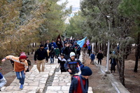 کوه گشت پدر وپسری دانش آموزان دوره اول(10)