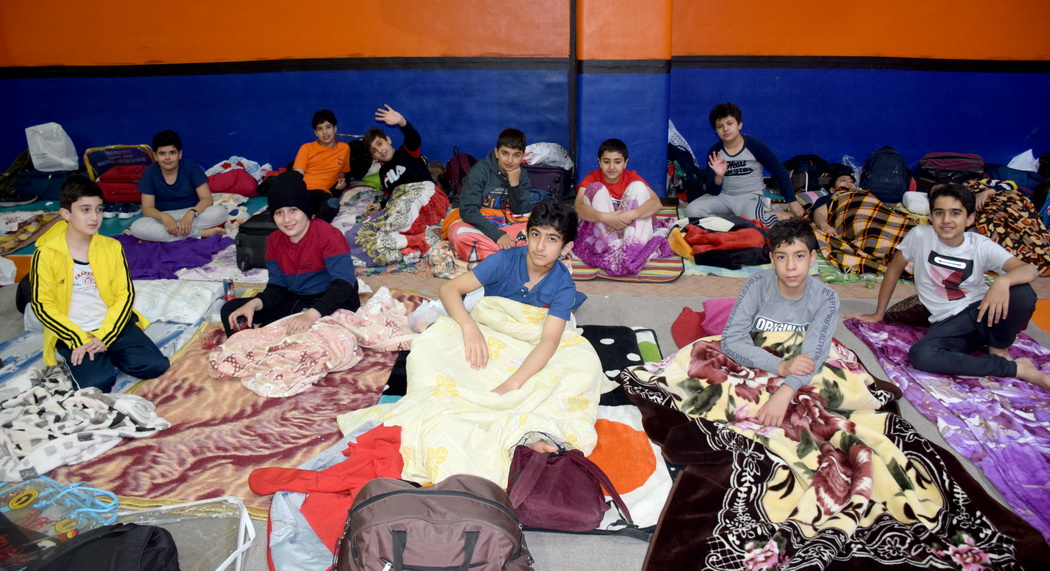 اردوی شبی در مدرسه، کاشان ،مشهداردهال، غار نخجیر-پایه ششم